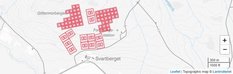 Field trial layers at Svartberget Experimental Forest.