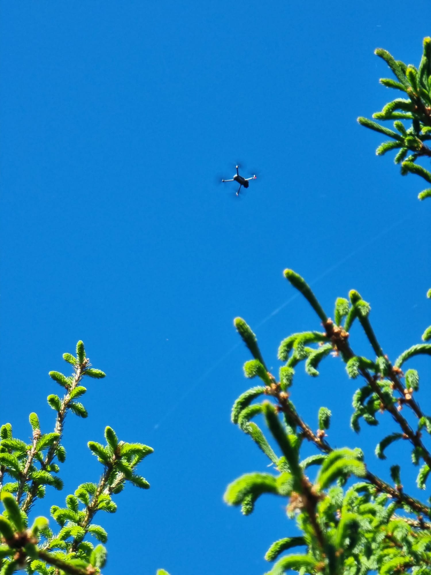 Drone being tested (Photo: José Beltrán)
