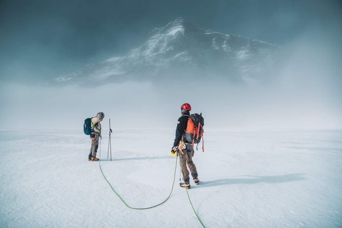 Storglaciären beneath Kebnekaise. Photographer: Karuna Sah