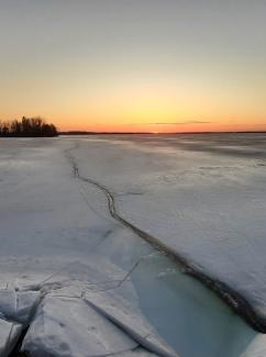 Sunset Lake Erken